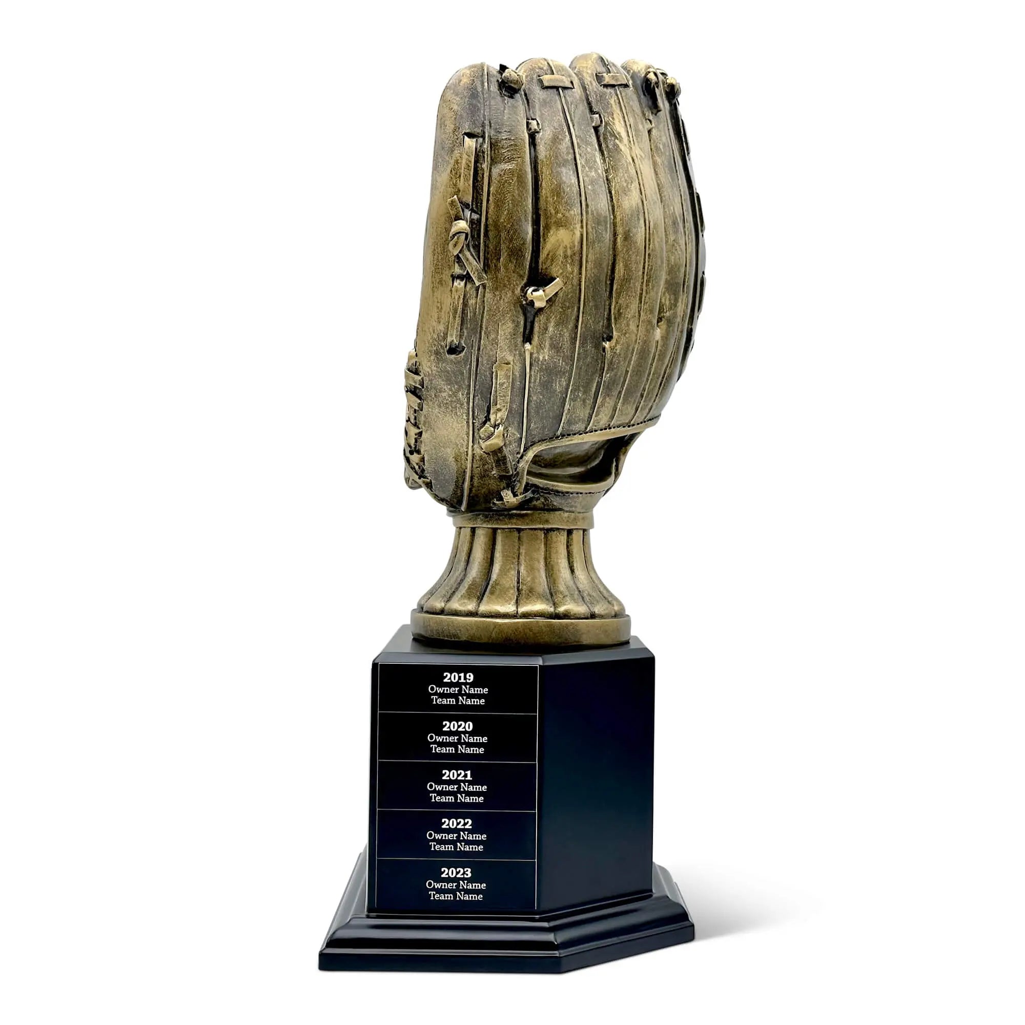 Fantasy Baseball Golden Glove Trophy - 25 Year Perpetual