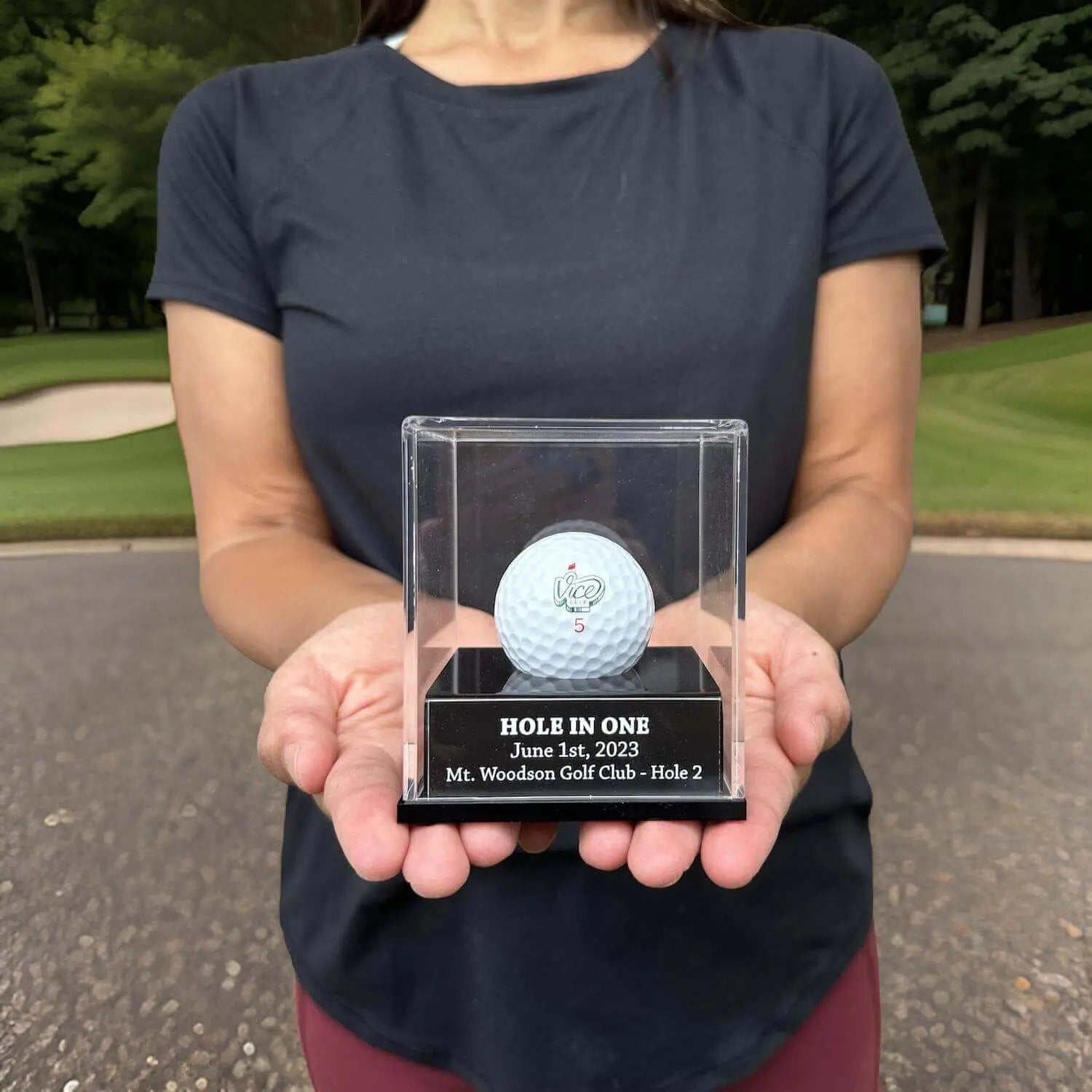 Golf Ball Display Case