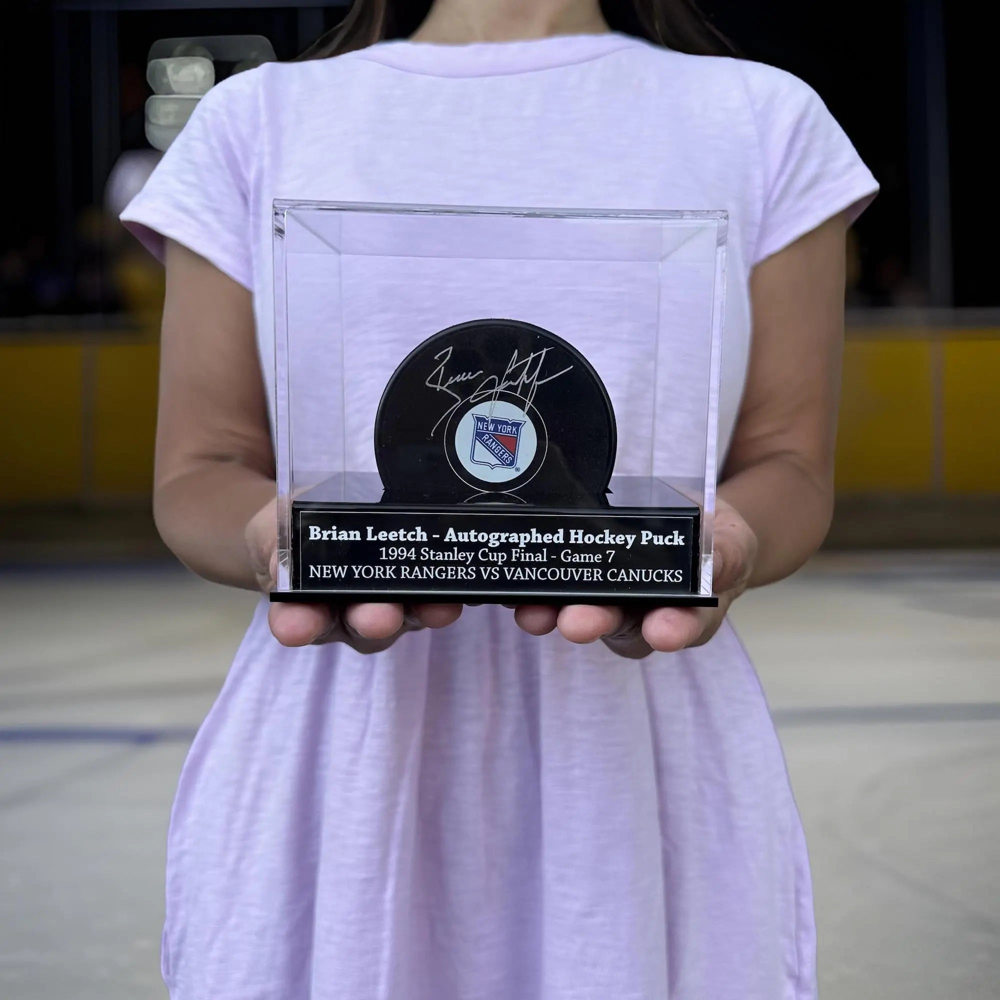 Hockey Puck Display Case