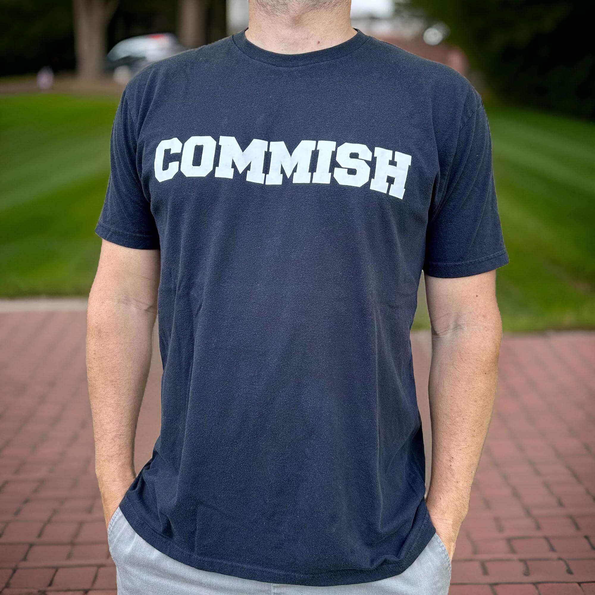 COMMISH Black T-shirt