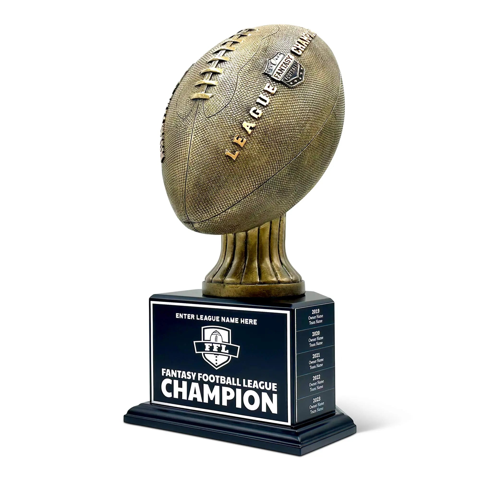 Fantasy Football Golden Trophy - 25 Year Perpetual