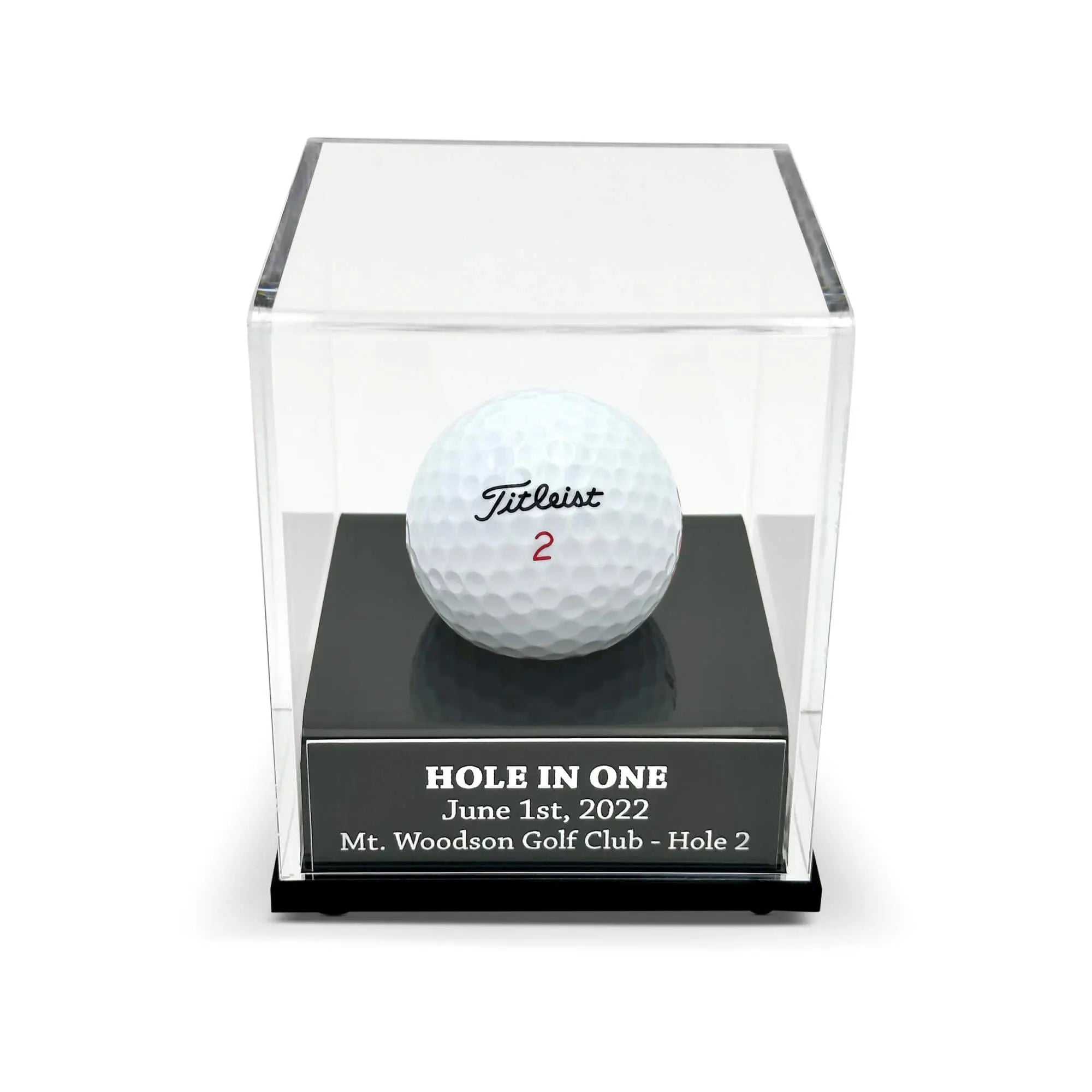 Golf Ball Display Case