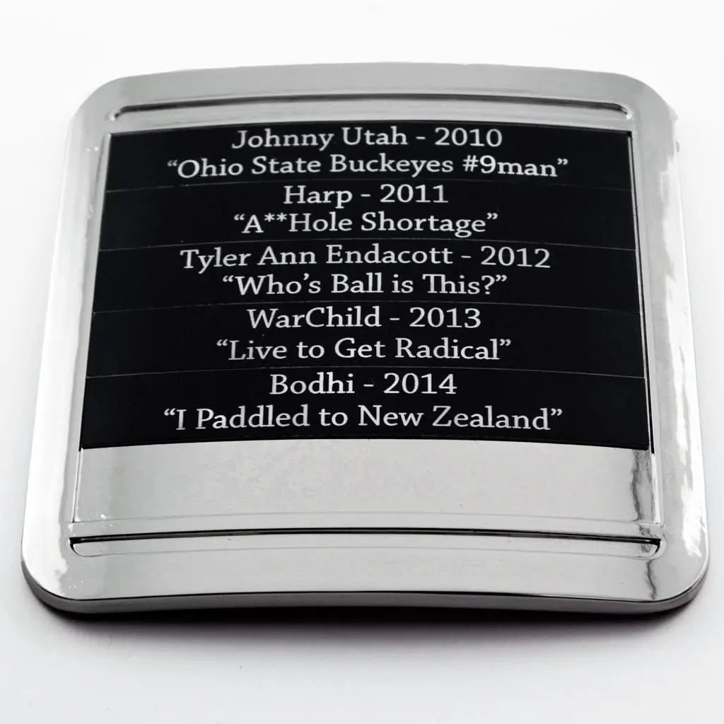 Laser Engraved Plaques (Belt Mid-Plate)