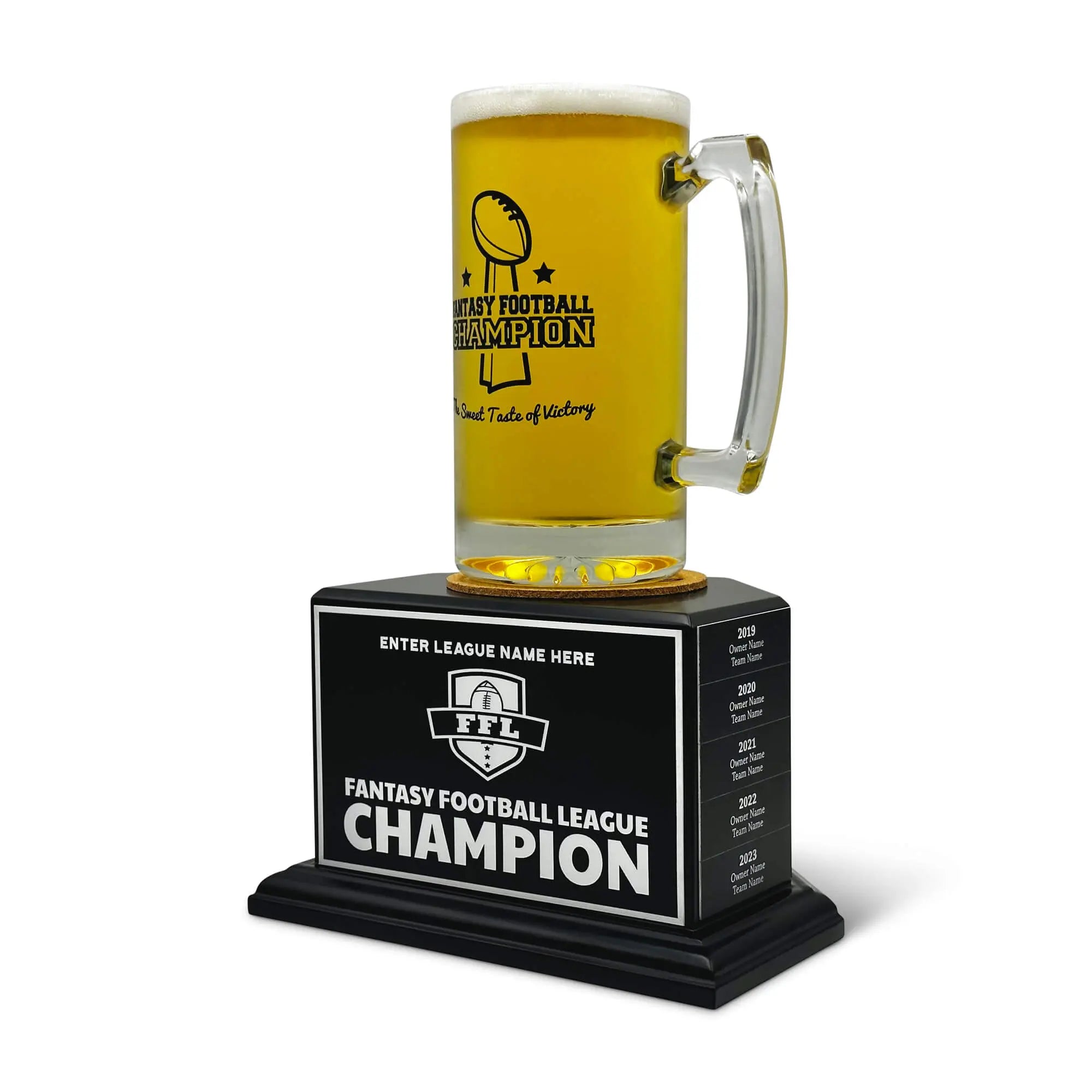 "Mug of Masters" Fantasy Football Trophy - 25 Year Perpetual