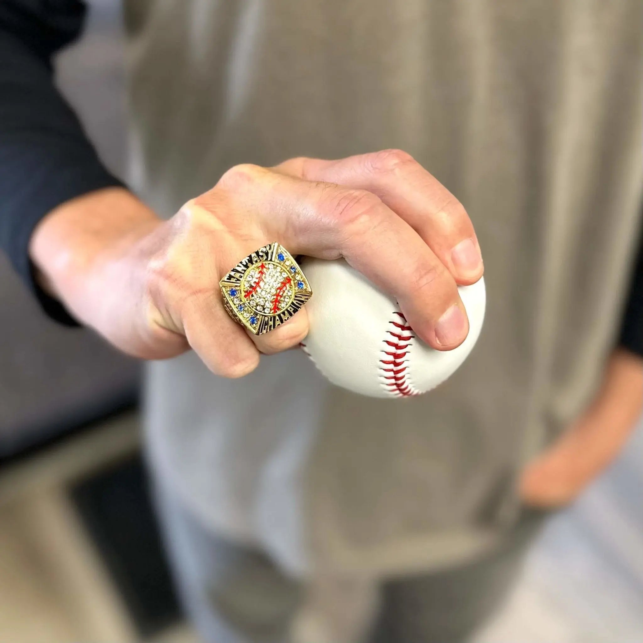 "The Curveball" Fantasy Baseball Ring