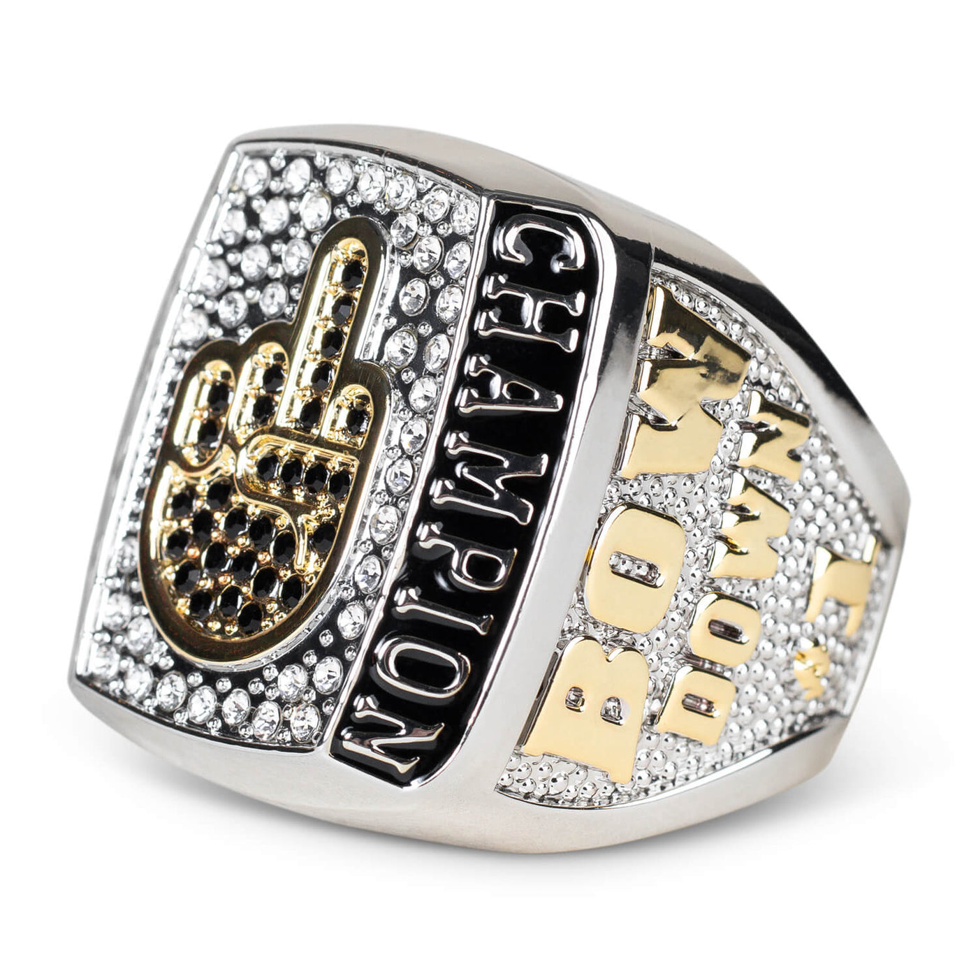 Fantasy Football Championship Gold Rings Trophy Prize