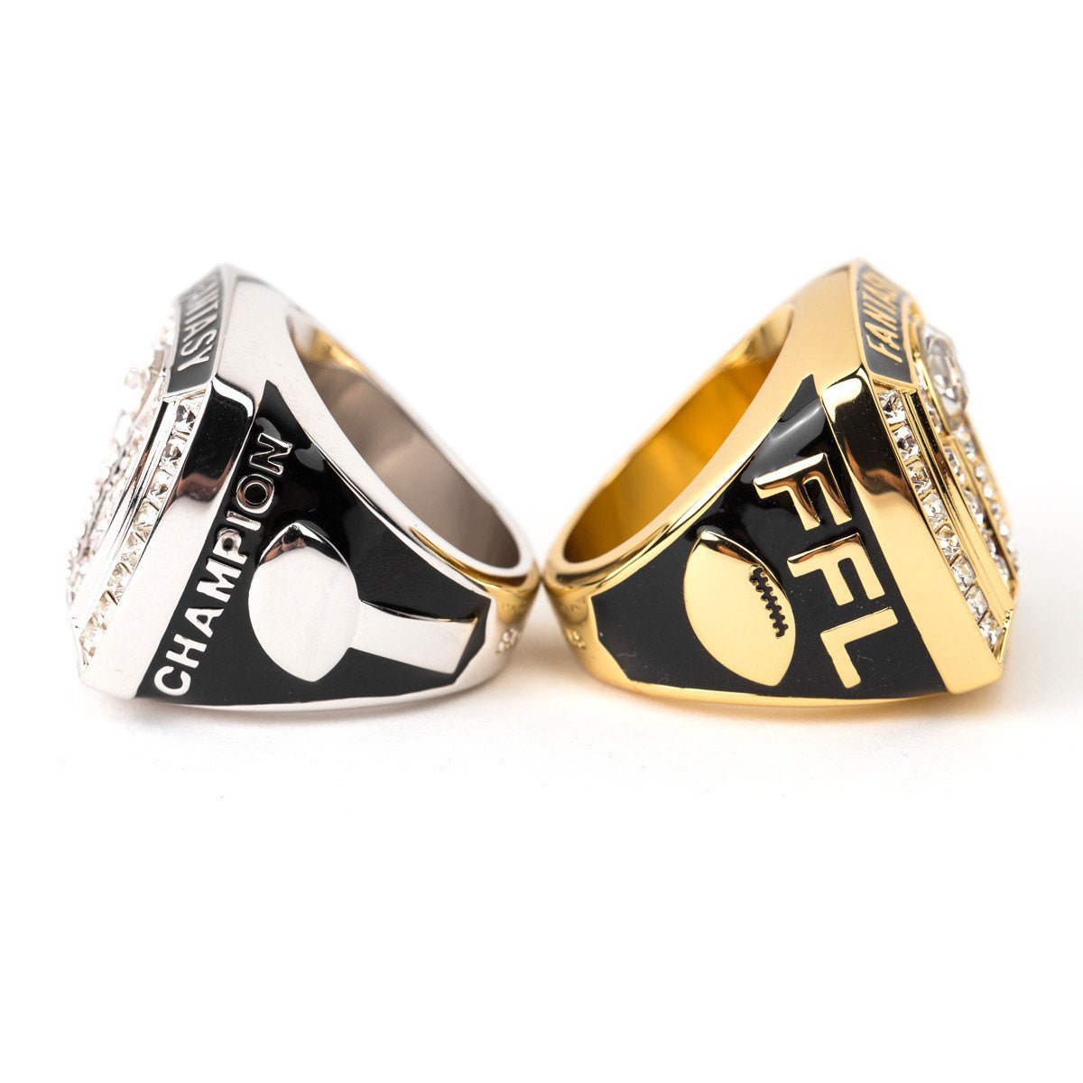 Fantasy Football League (2019) - Championship Ring (Golden Football) – Fox- Rings